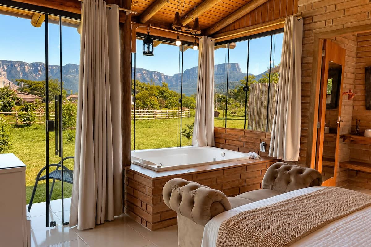 Deluxe Chalet, Mountain View | Free WiFi