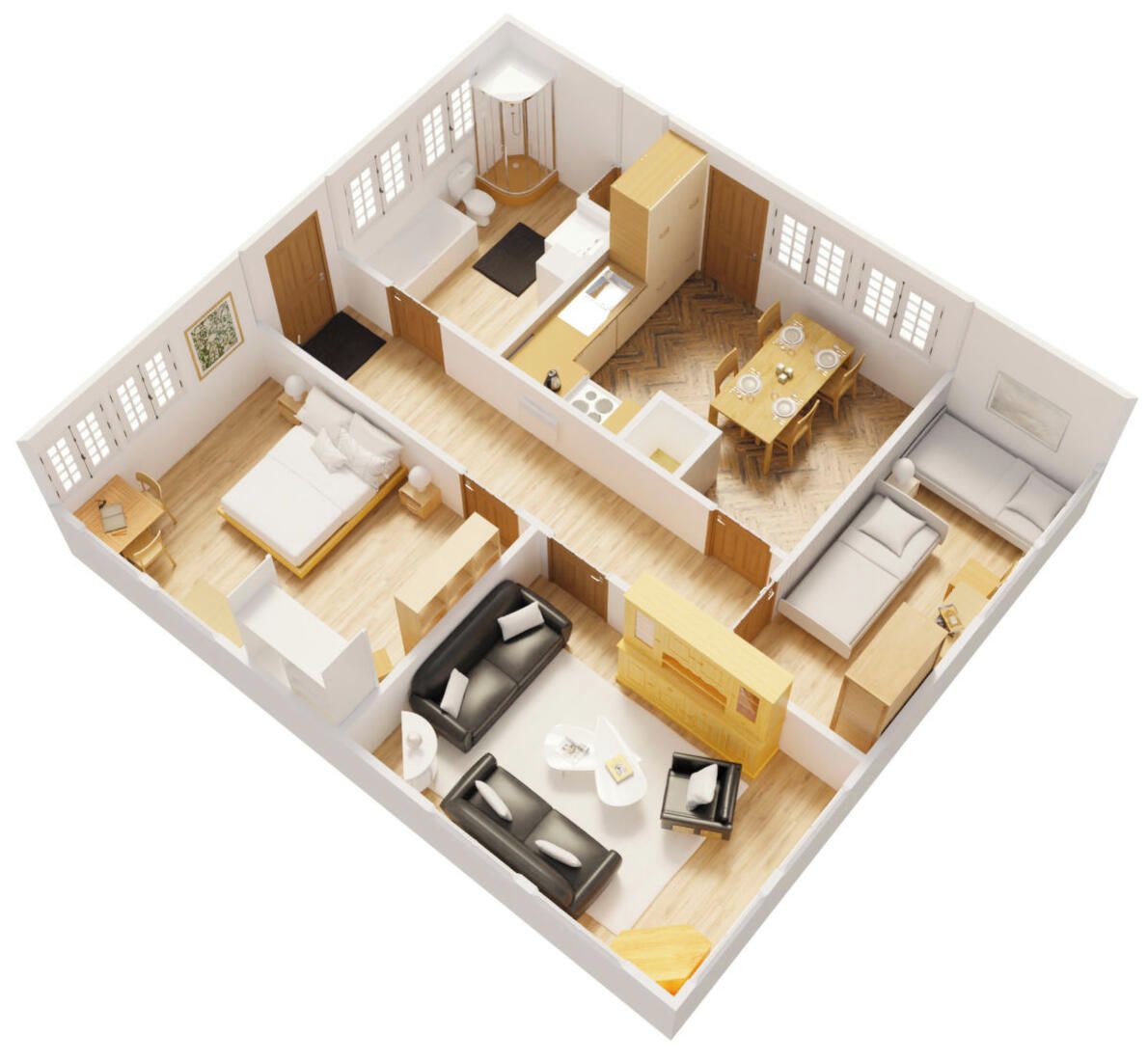 مخطط تصميم الطابق