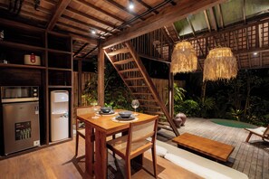 Villa, 1 Bedroom, River View | Outdoor dining - Haven by The River Ubud (Ubud)
