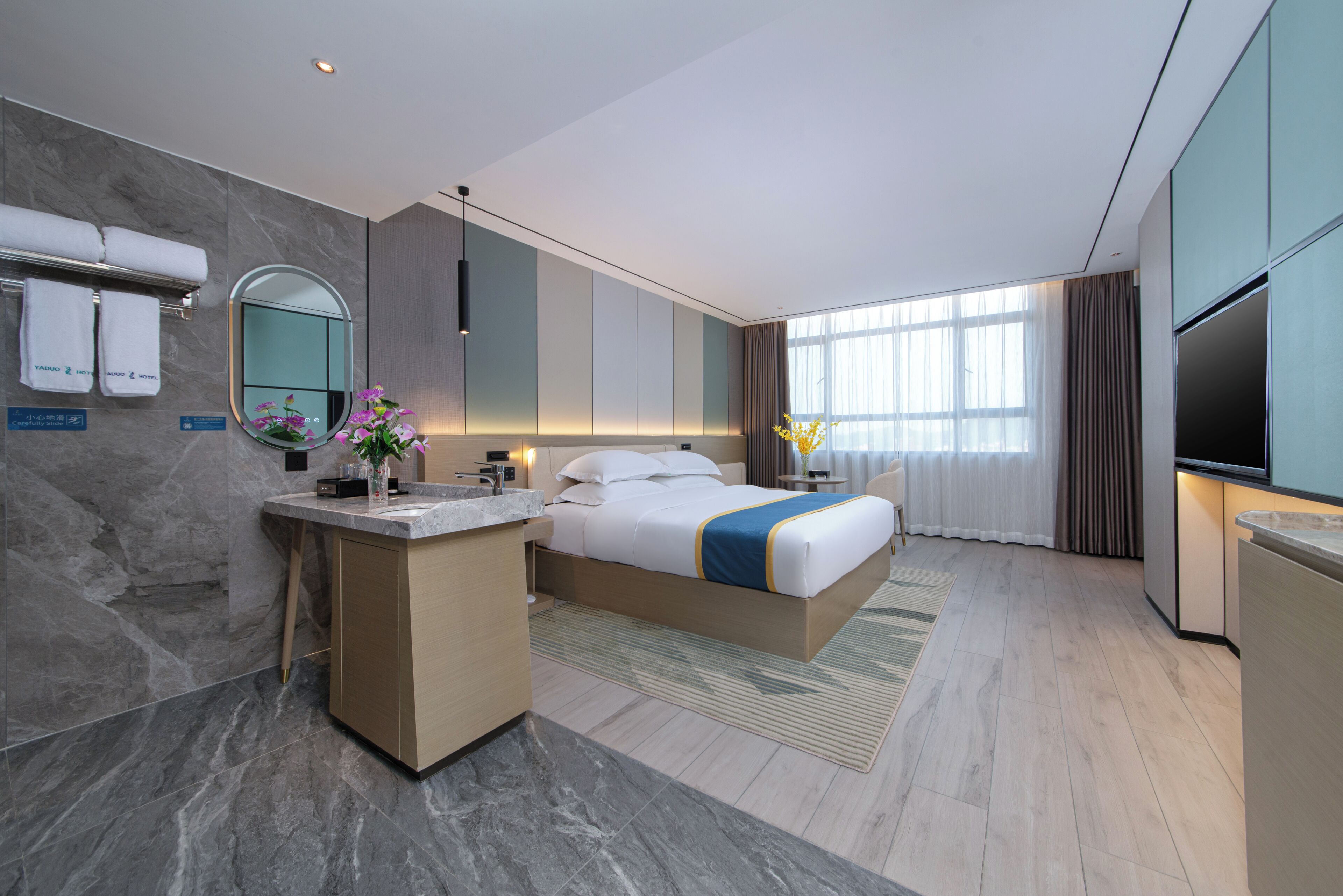 Habitación individual, 1 cama de matrimonio grande | Escritorio, espacio para trabajar con un portátil, wifi gratis