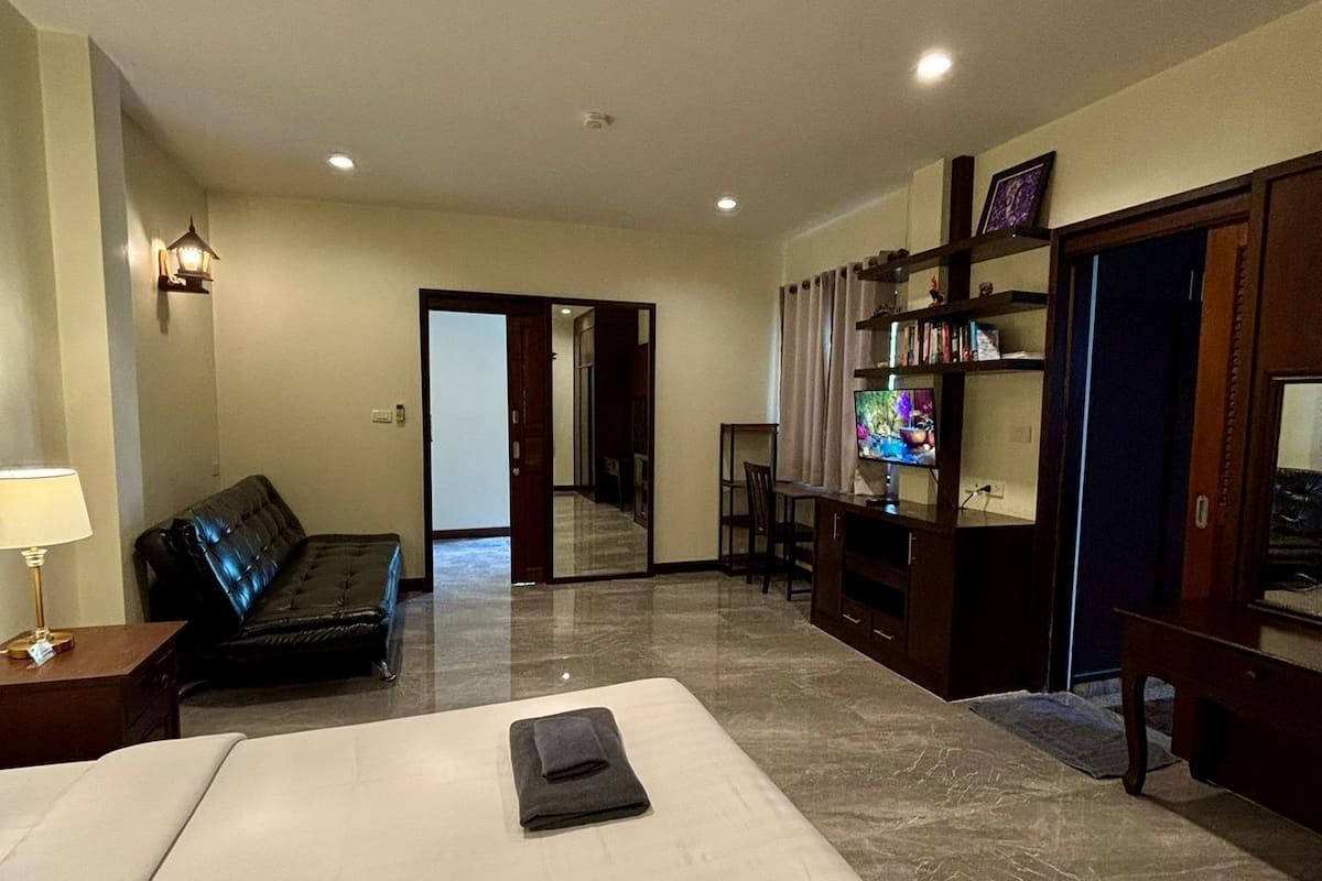 Quarto família | Wi-Fi de cortesia, roupa de cama