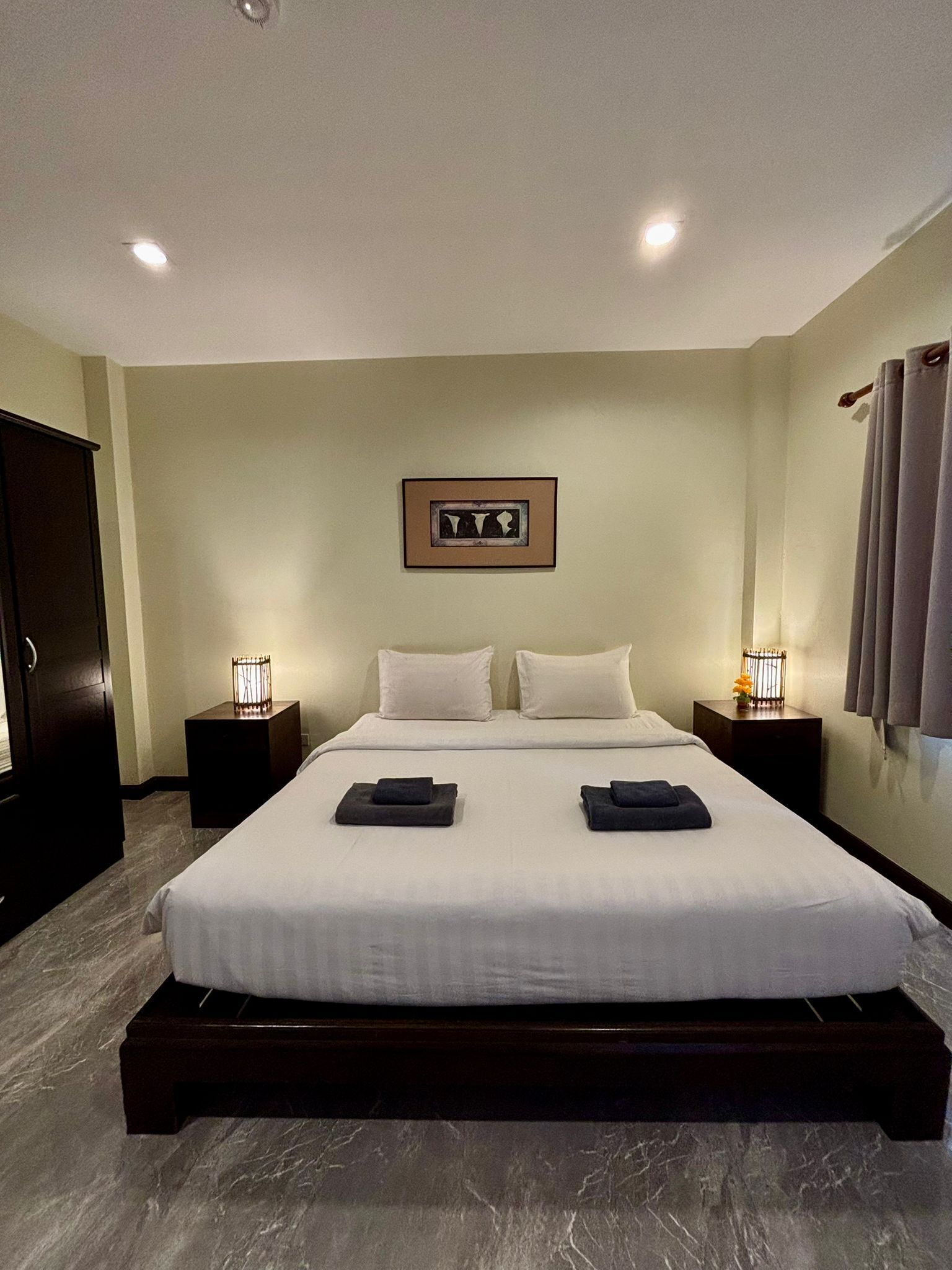 Wifi gratis y ropa de cama 