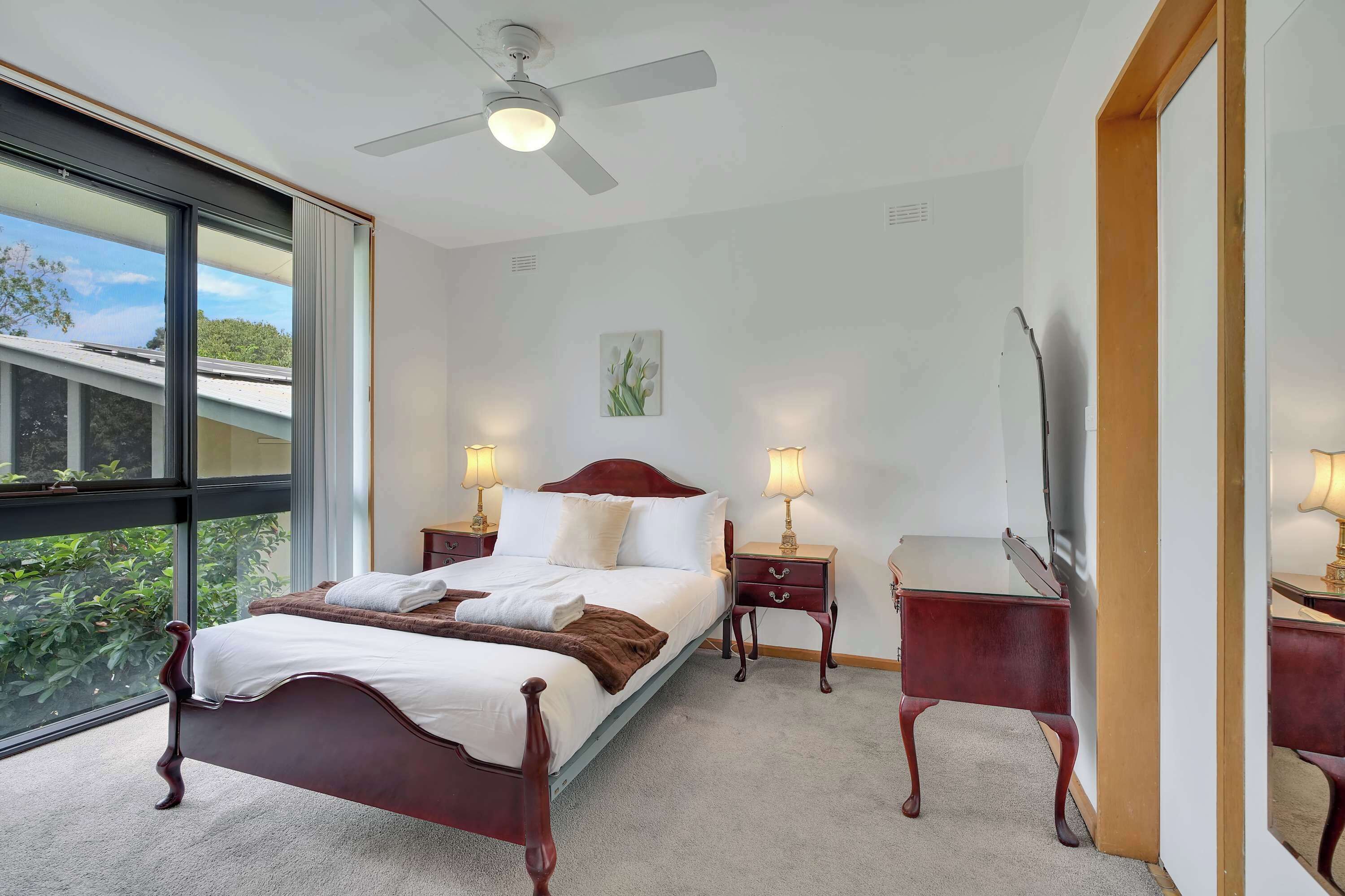 Desk, iron/ironing board, travel crib, WiFi