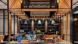 Sala de estar en el lobby