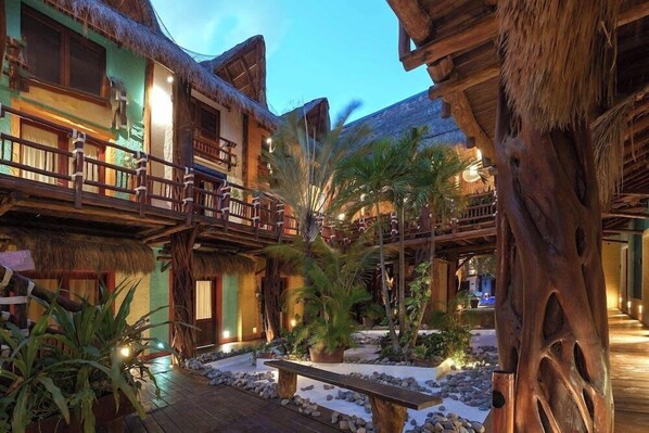 Property grounds - Hotel El Pueblito (Isla Holbox)
