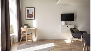 Living area - Waterfront Cabins (Gothenburg)