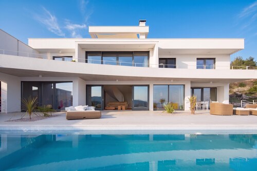 Villa Mayan Luxury Sea View Retreat With Pool & Sauna