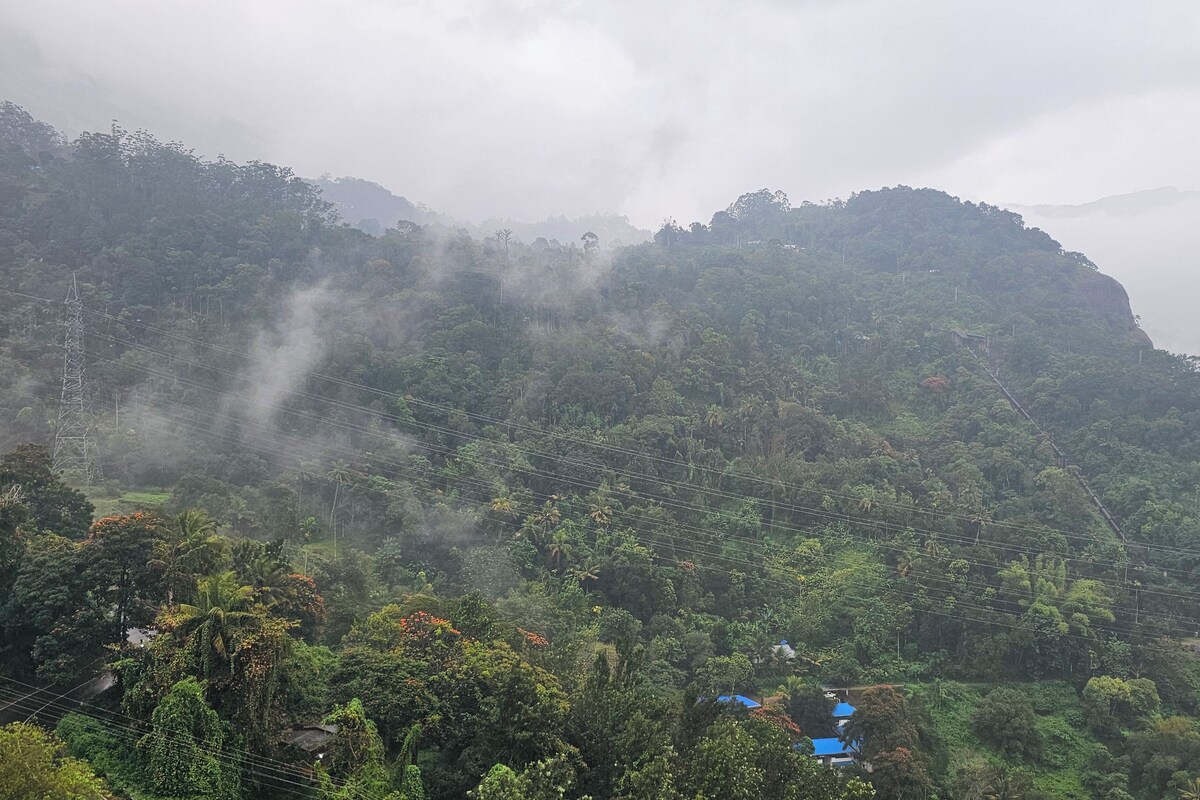 Vista a la montaña