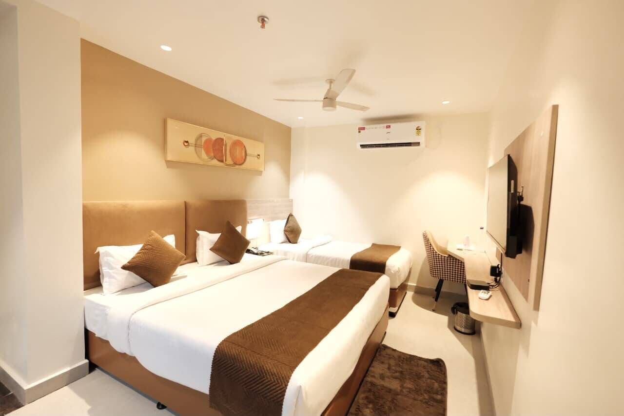 Triple Room | Iron/ironing board (on request), free WiFi