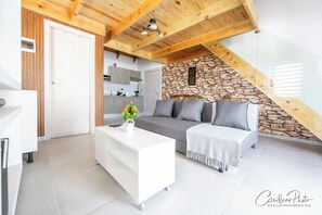 Living area - Estrella Village • Loft 301A • walk to the beach (Dominicus)