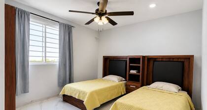 2-bedroom house in welcoming Tequila with AC for relaxing stays