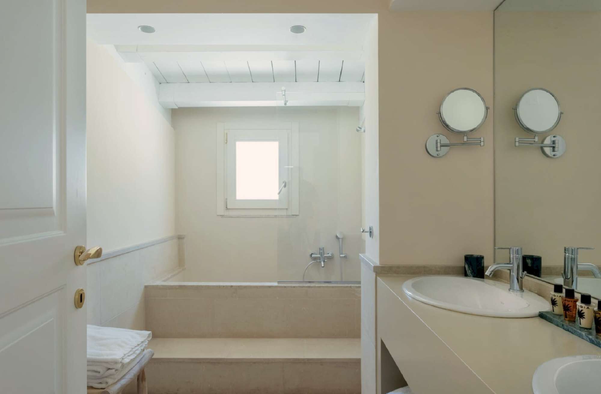 Shower, hair dryer
