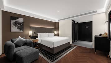 Standard Double Room, Courtyard View | Down duvets, free minibar, in-room safe, desk