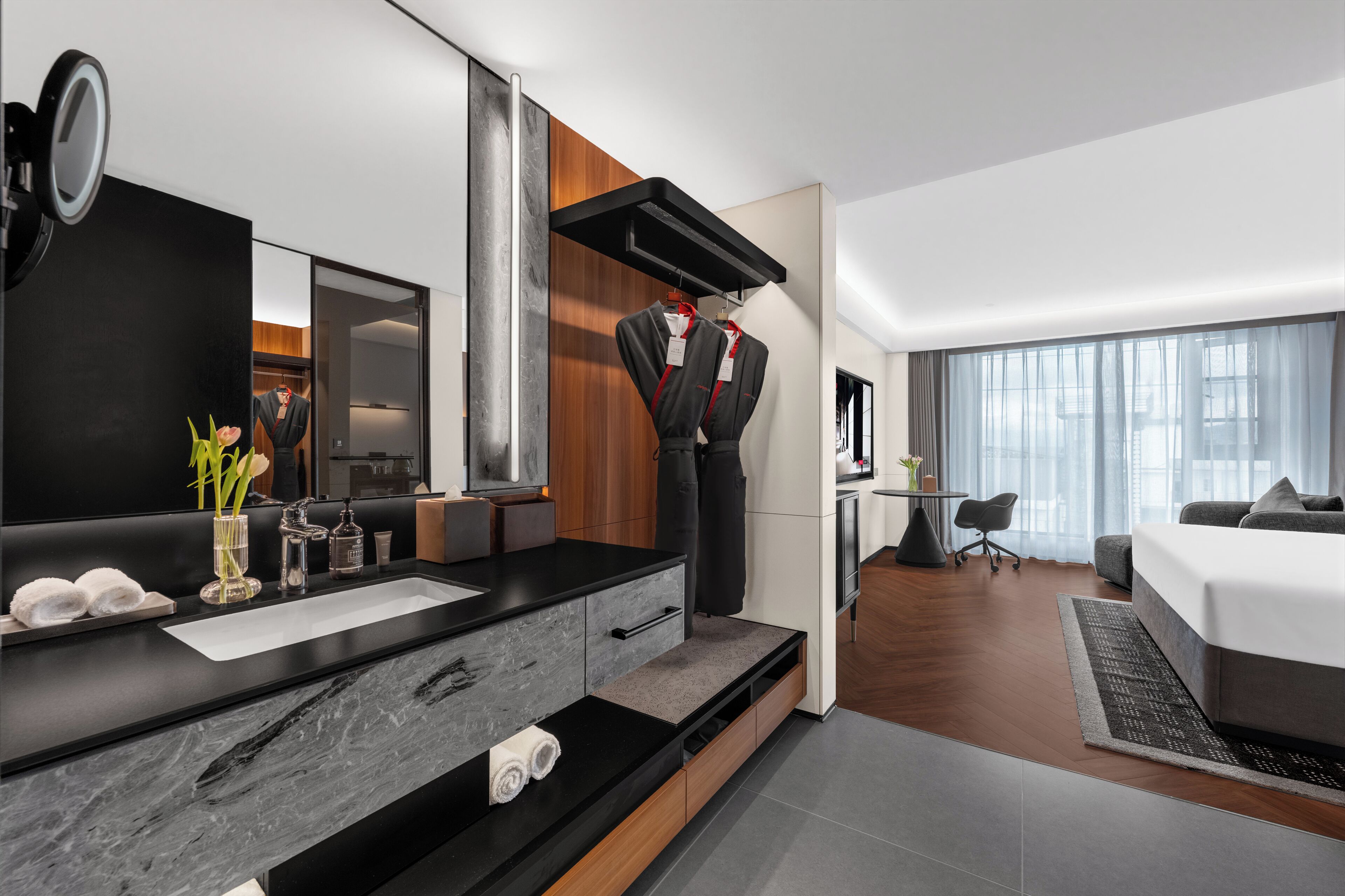 Standard Double Room, Courtyard View | Down duvets, free minibar, in-room safe, desk