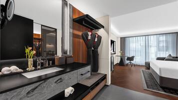 Standard Double Room, Courtyard View | Down duvets, free minibar, in-room safe, desk
