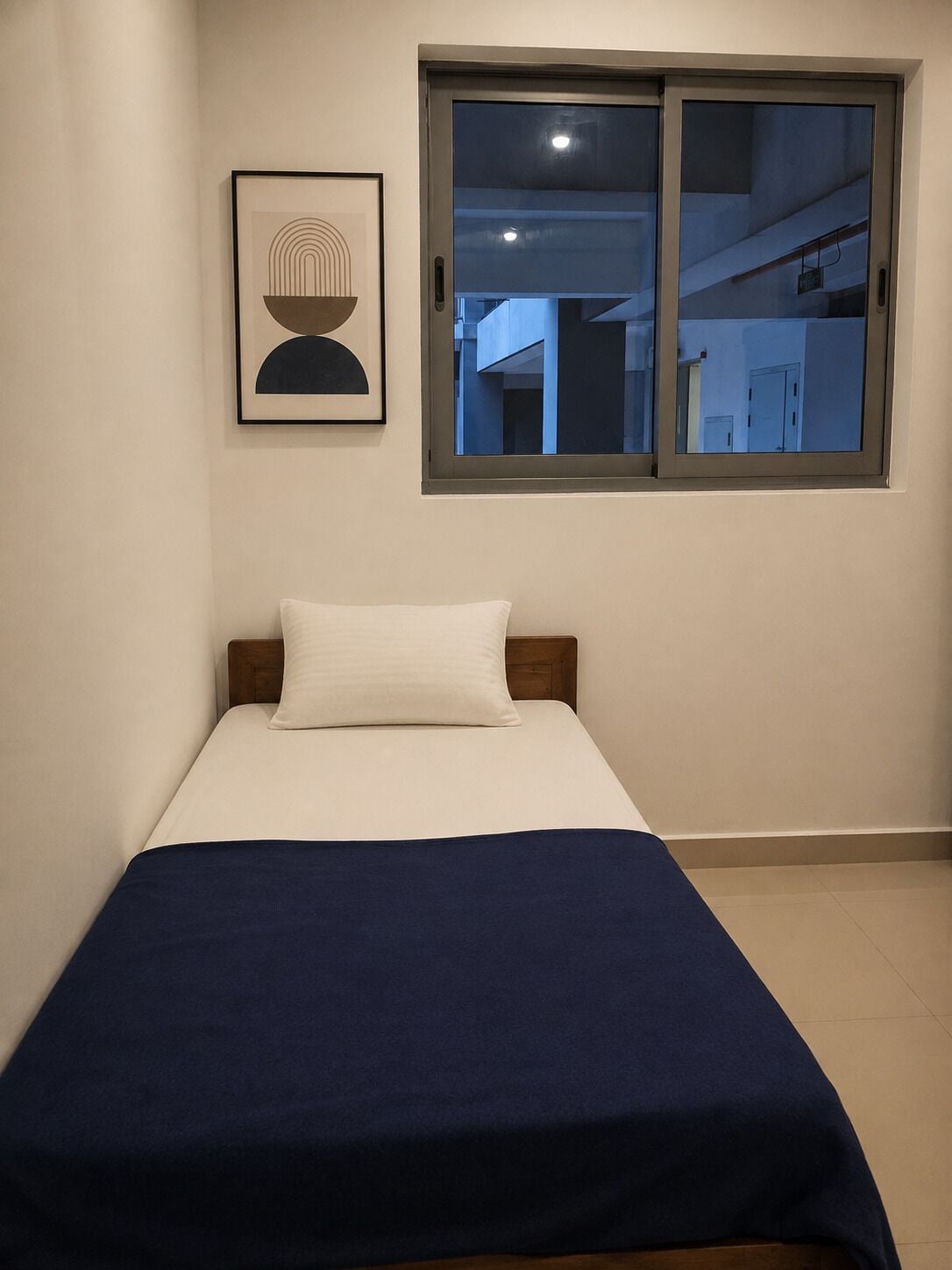 Appartement, balcon, vue ville