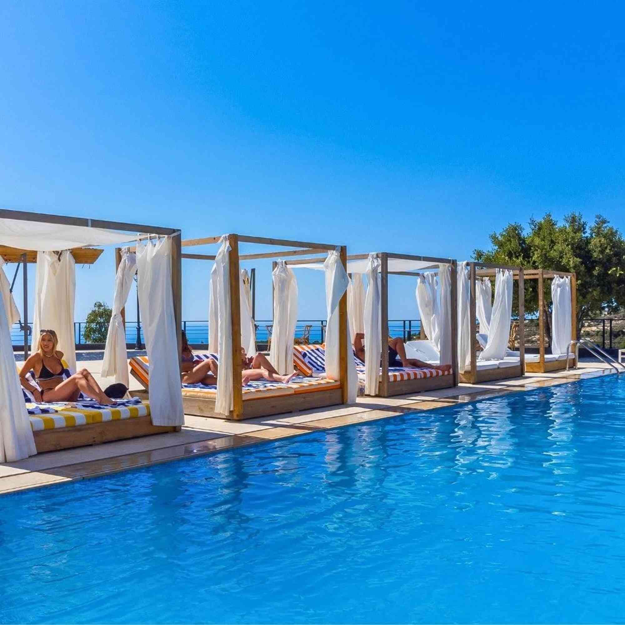 Seasonal outdoor pool