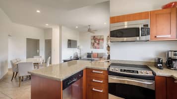 Departamento, 4 habitaciones, Terraza, vista al mar | Cocina privada