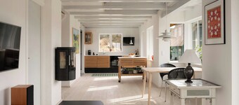 New-build with sea views on Samsø