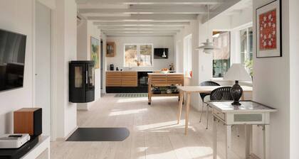 New-build with sea views on Samsø