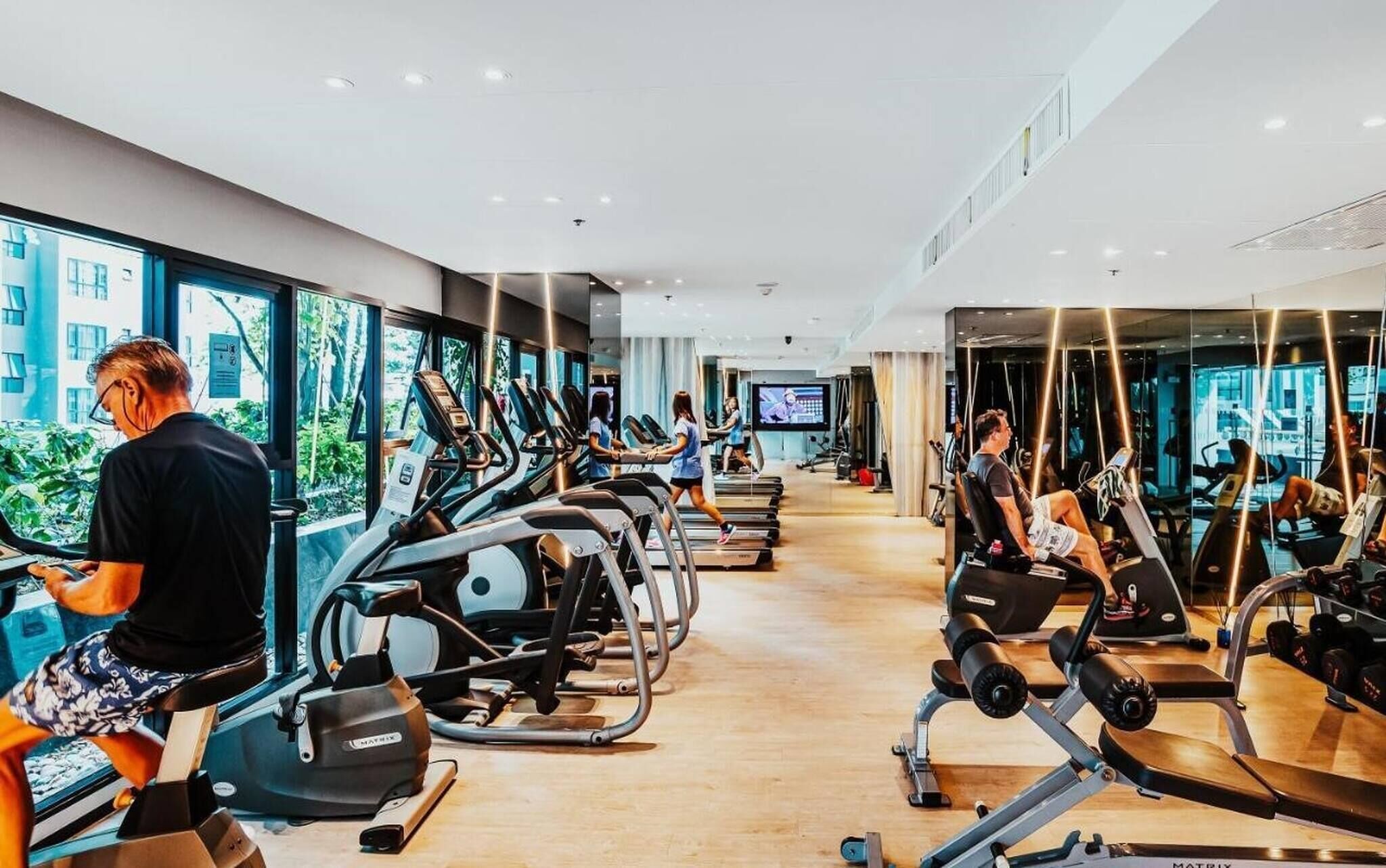 Fitnessbereich