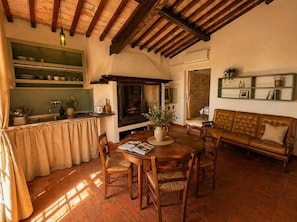 Apartment, 1 Queen Bed, Patio, Garden View | Dining - Tenuta Valmarino - Adults only (Umbria)