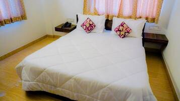 Family Room, Partial Lake View | Desk, laptop workspace, blackout curtains, iron/ironing board