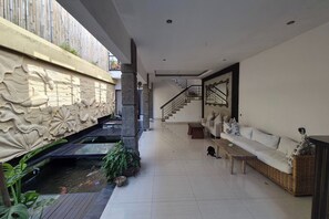 Sitzecke in der Lobby