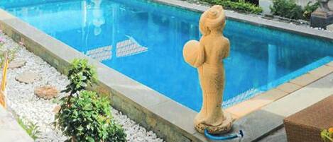 Double Room, Pool View | View from room