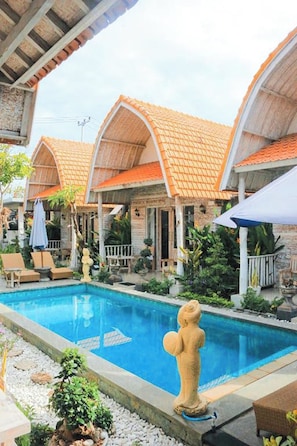 Double Room, Pool View | View from room - The Box Paradise Bungalow (Penida Island)