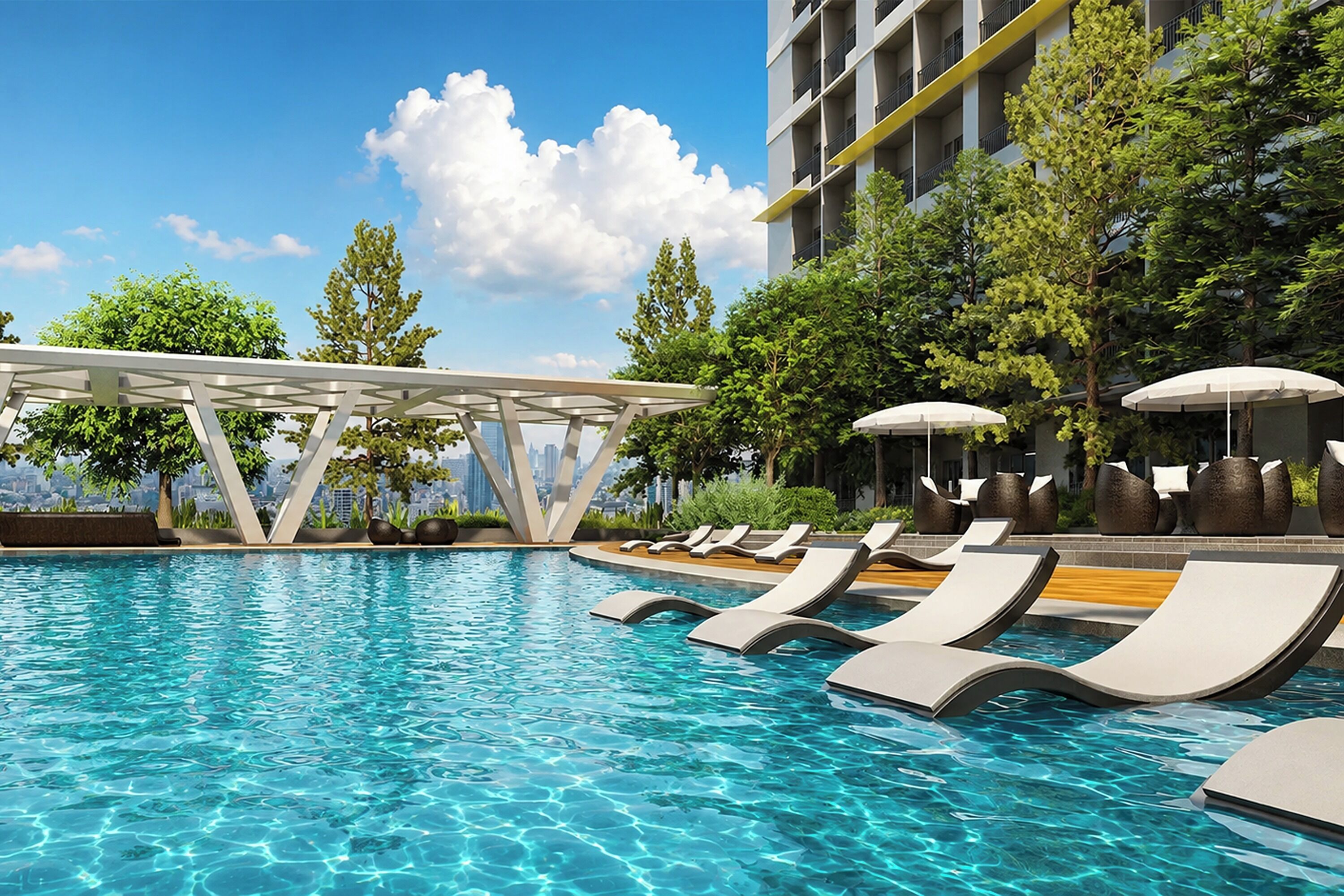 Outdoor pool