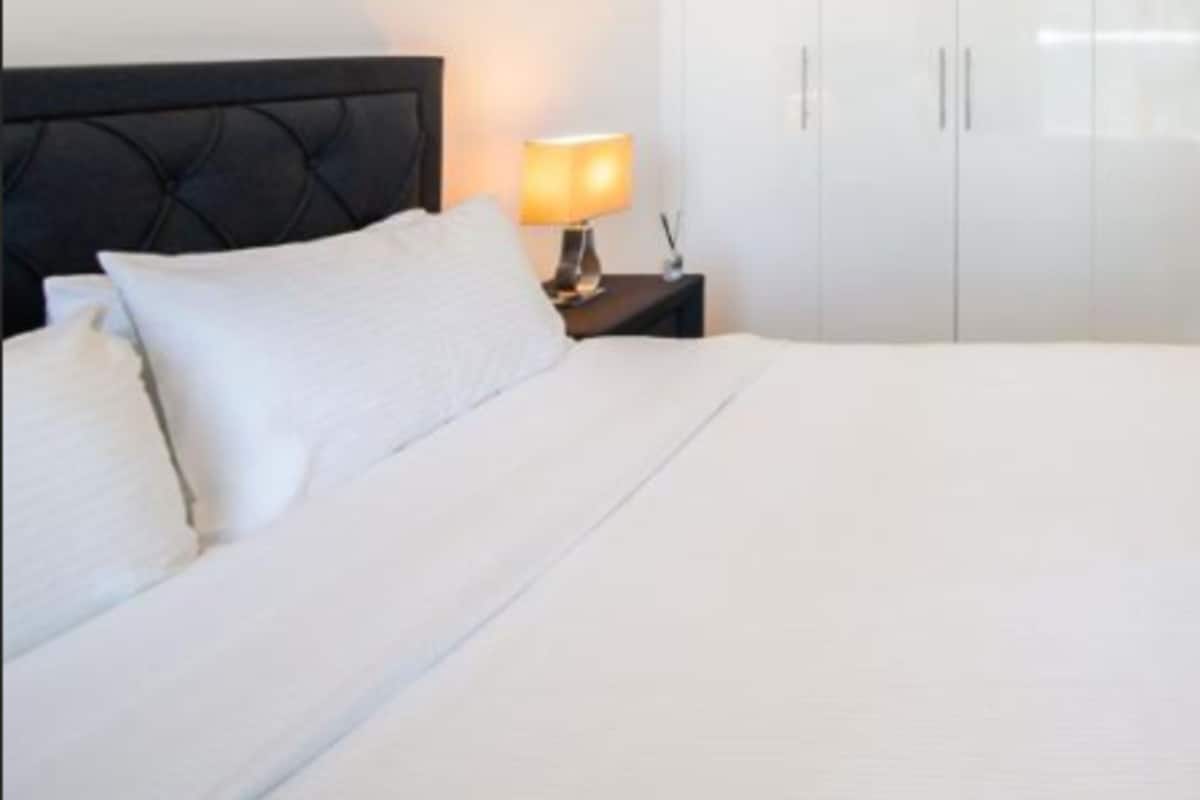 In-room safe, blackout curtains, iron/ironing board