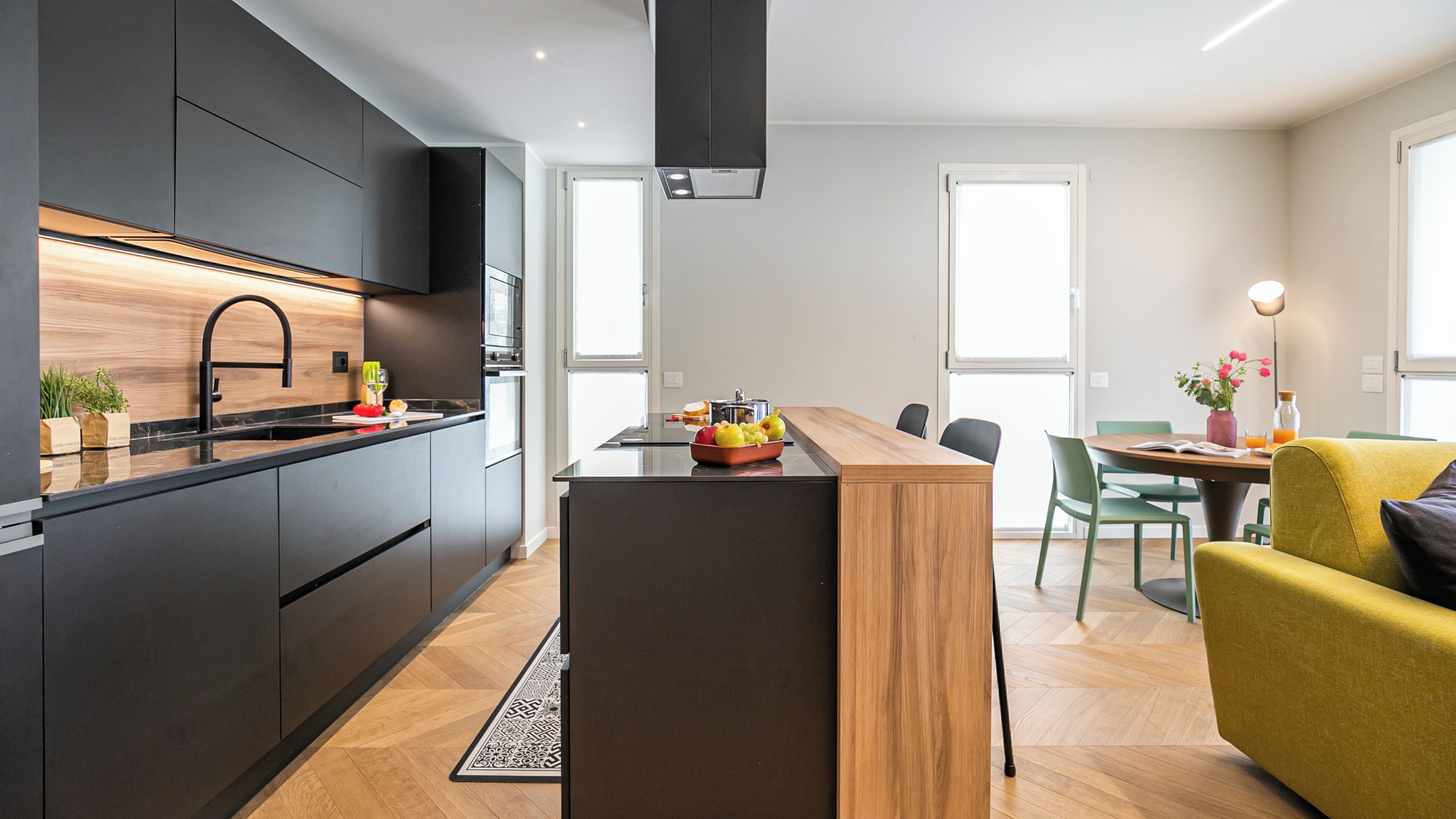 Apartment (1 Bedroom) | Living area