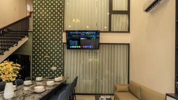 Apartemen Keluarga, pemandangan kota | Interior