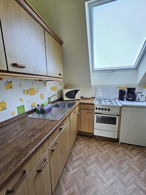 Private kitchen - Apartment 1 in the Flechtner Building (Norderney)