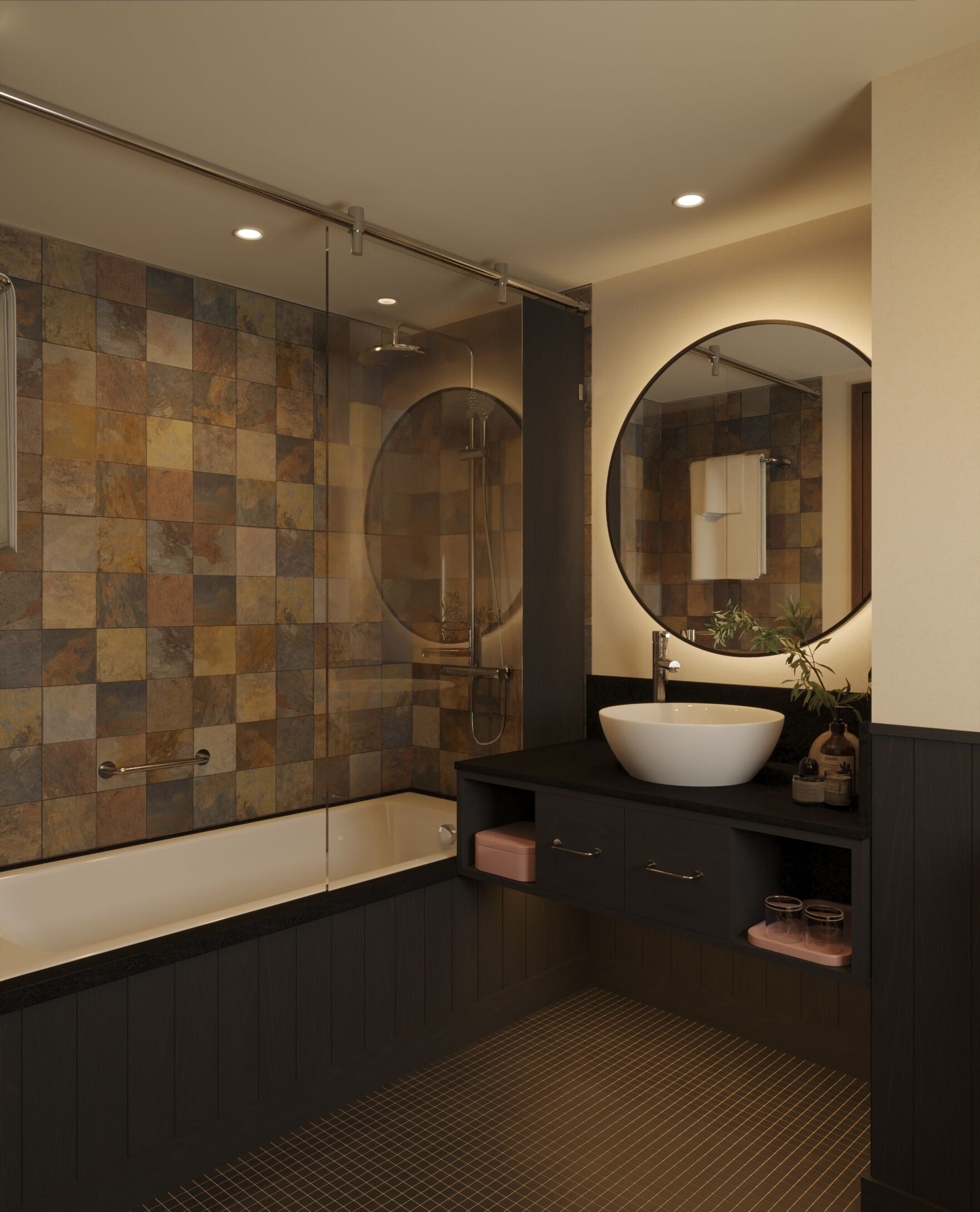 Superior Double or Twin Room, Garden View | Bathroom | Combined shower/tub, free toiletries, hair dryer, towels