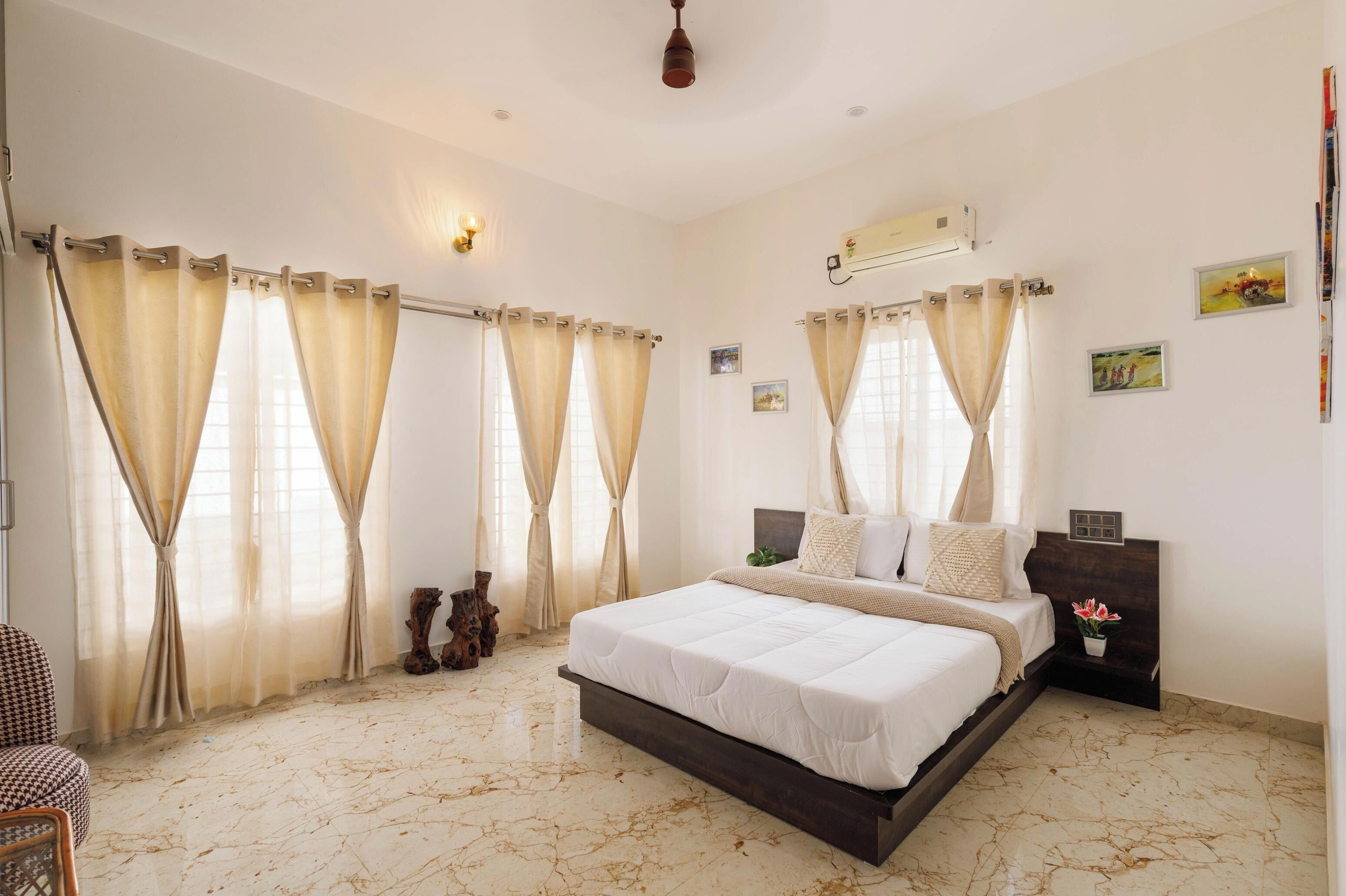 Apartemen (1 Bedroom) | 3 kamar tidur dan seprai linen