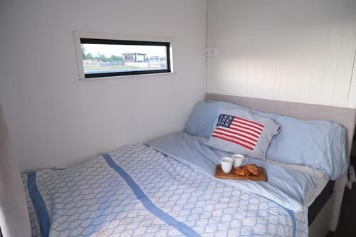 Solvesborg Houseboat With Harbour Views - Sleeps 4