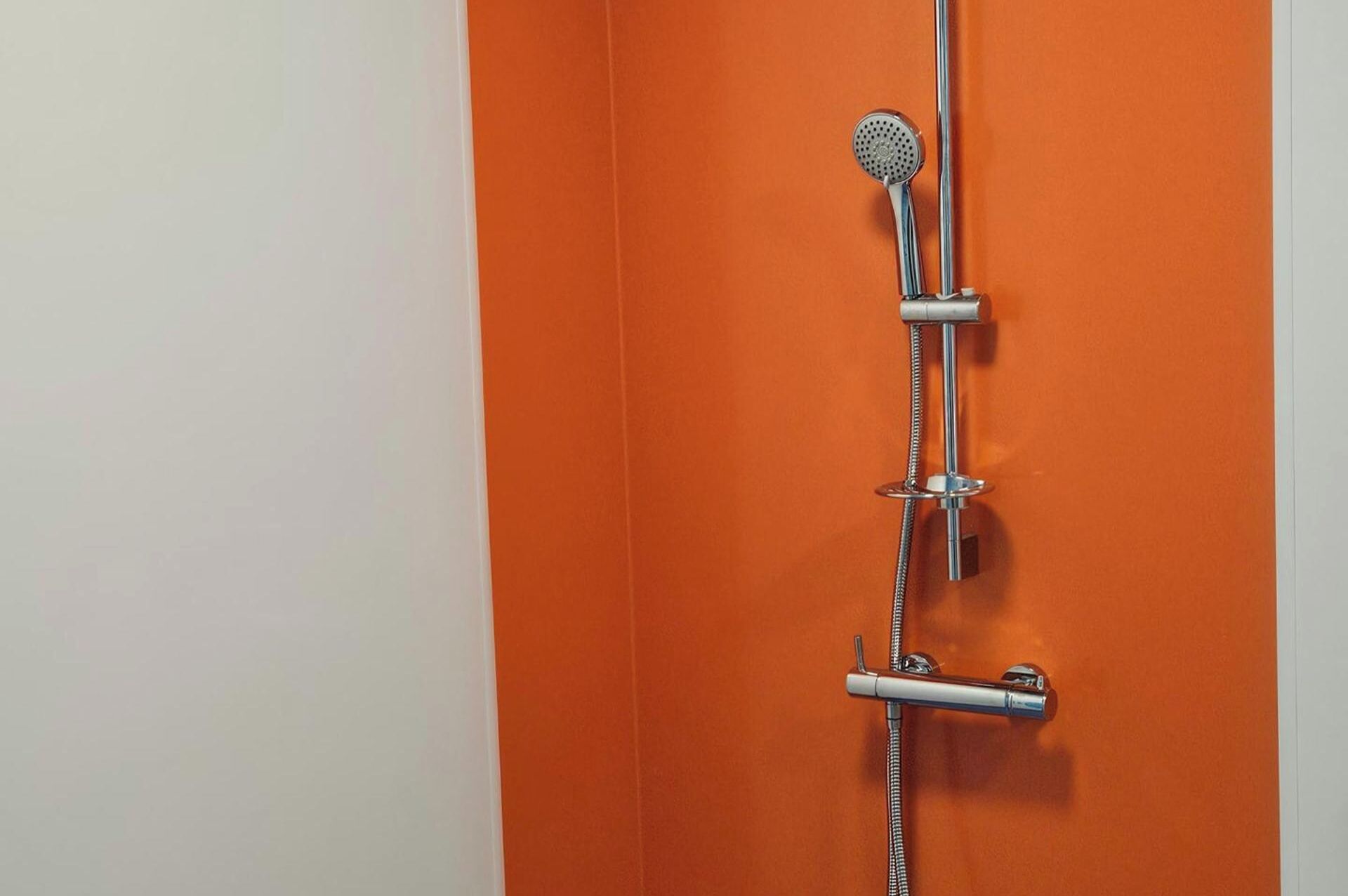Shower, hair dryer