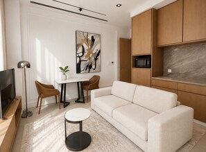 Executive Suite, Balcony | Living area | Printers - Barobi Apartment (Dhaka)