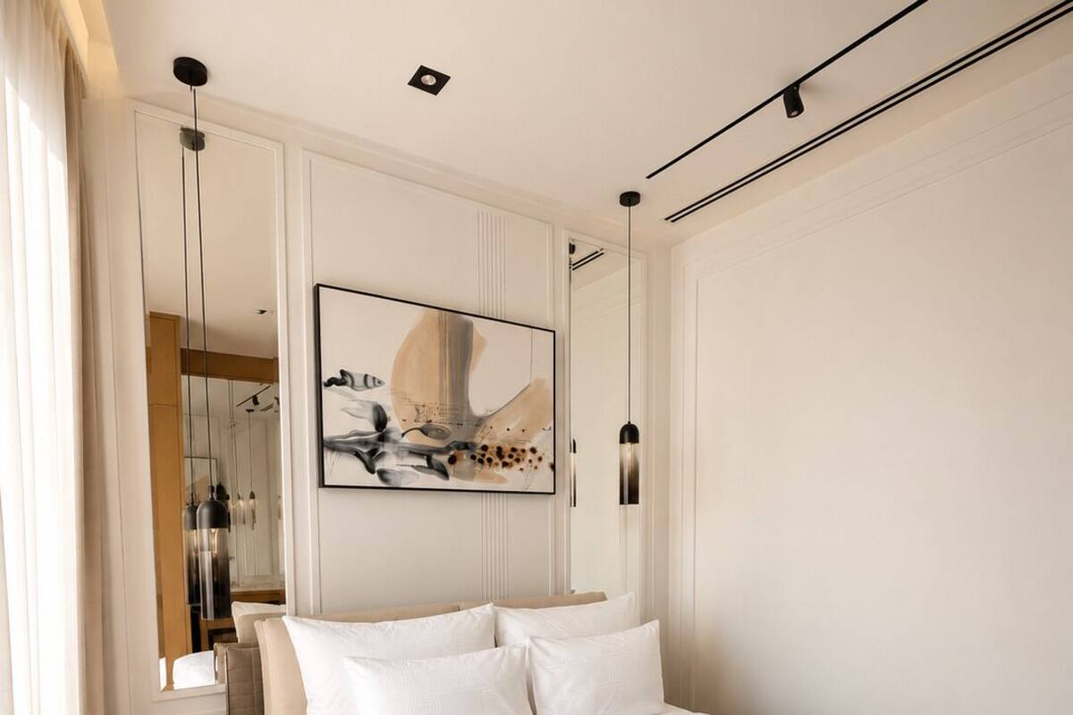 Executive-Suite, Balkon | Zimmersafe, schallisolierte Zimmer, kostenloses WLAN, Bettwäsche