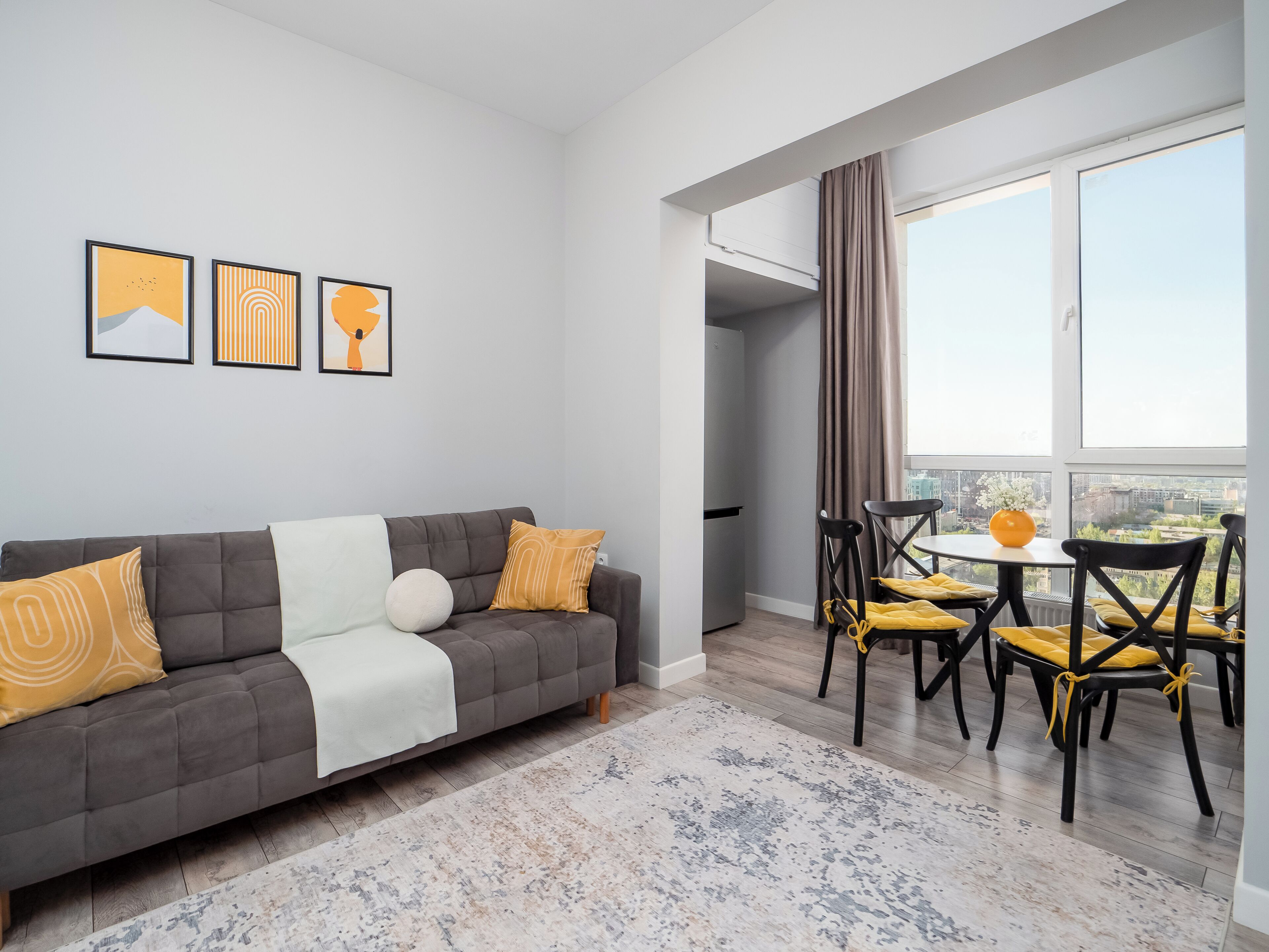 Apartamento, cocina, en la zona del patio | Zona de estar