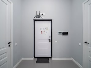 Apartment, Kitchen, Courtyard Area | Interior - comfy apartments next to shopping center (Almaty)