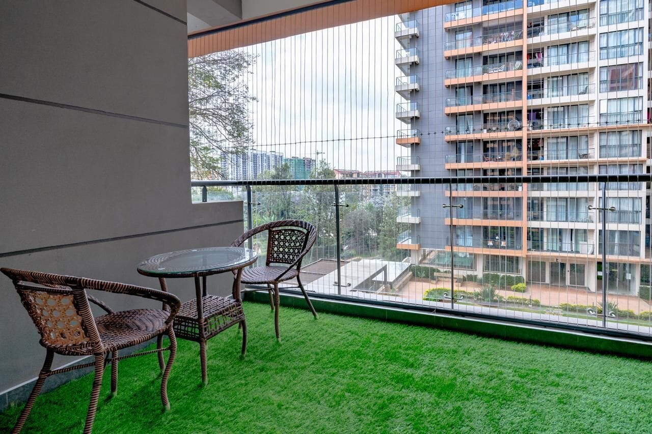Departamento clásico, balcón, vista a la ciudad | Vista desde la habitación