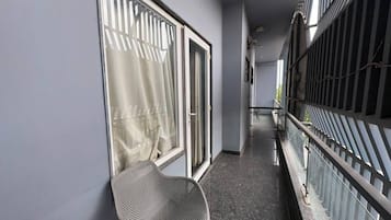Deluxe Double Room, Balcony, City View | Property grounds