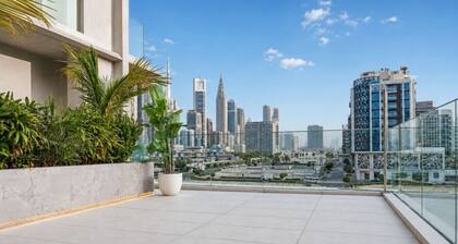 Designer 1BR | Rooftop Pool | Hyde Walk Dubai