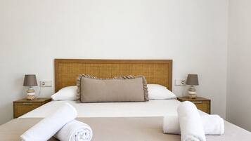 Wifi gratis y ropa de cama