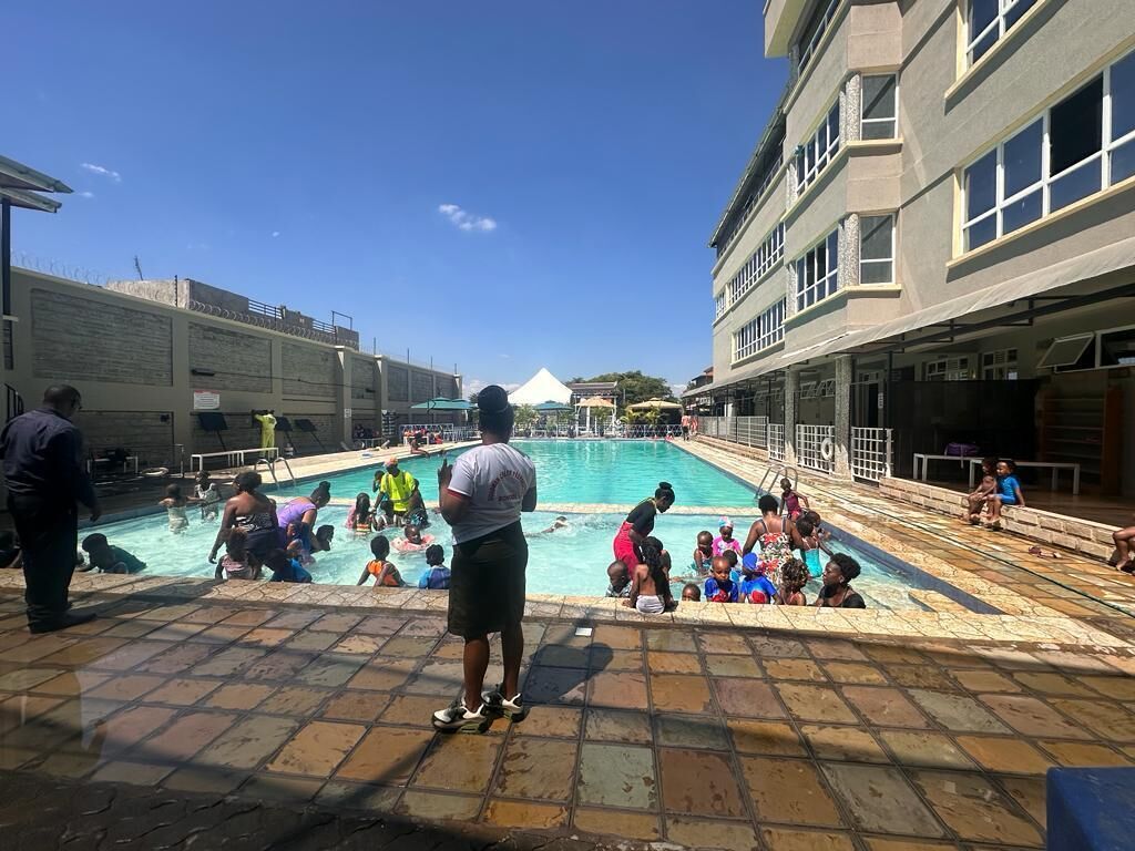 Outdoor pool