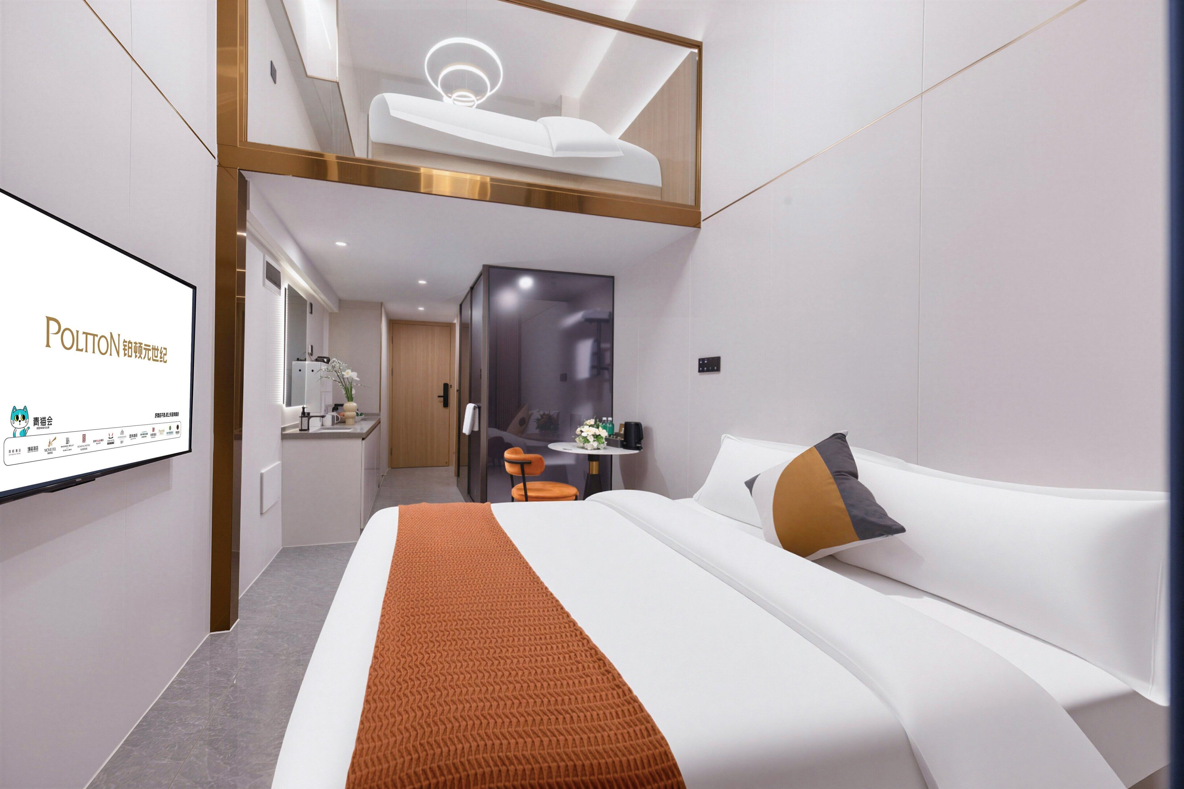 ห้องลักซ์ชัวรี่ ทวิน | โต๊ะทำงาน, Wi-Fi ฟรี, ผ้าปูที่นอน