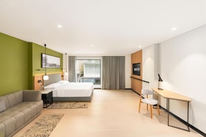 Hochwertige Bettwaren, Minibar (mit einigen kostenlosen Artikeln)
